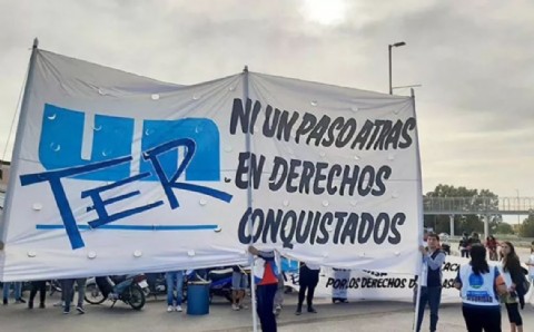 Malestar de UNTER con Carreras por la resolución que hubo sobre los pagos