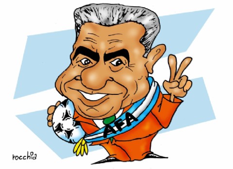 "Chiqui" Tapia llega a Río Negro para fomentar la integración provincial del fútbol