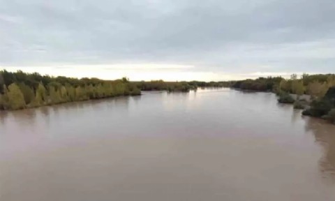 Preocupación por el nivel de turbiedad que presenta el Río Negro