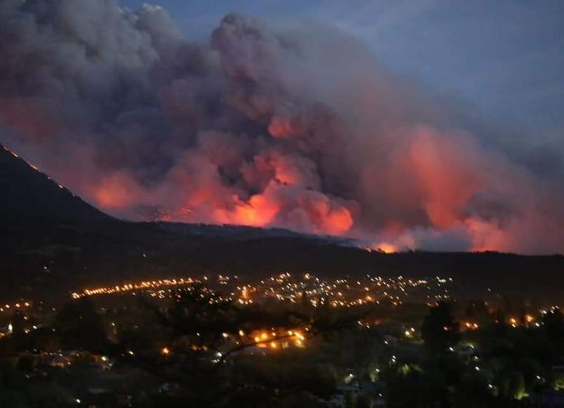 Nuevos incendios forestales en Río Negro y Chubut preocupan a todo el país
