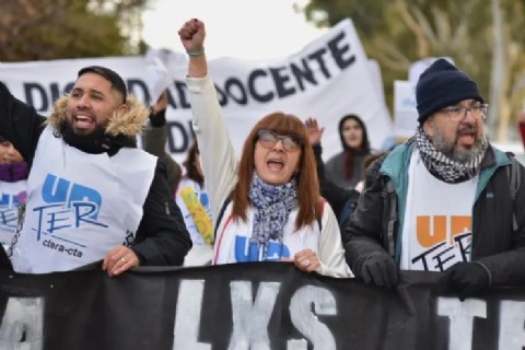VIDEO | Docentes de UNTER esperan una propuesta salarial concreta