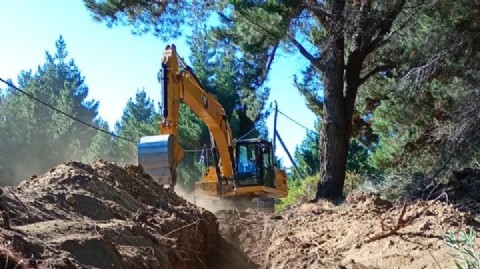 Provincia inició la obra de nexos de agua y cloacas en la UNRN de Bariloche