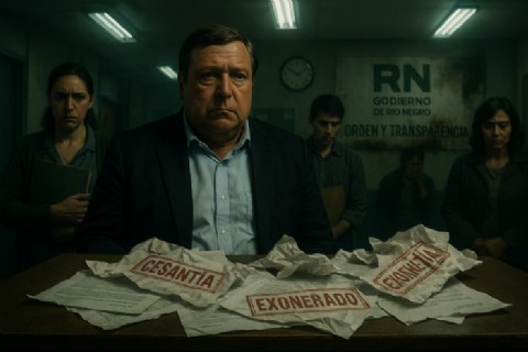 Weretilneck endurece el disciplinamiento estatal: “No aclares que oscurece” en medio de cesantías y clima de persecución