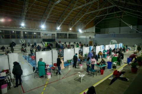 El lunes vuelve la aplicación de vacunas en Viedma para mayores de 40 años