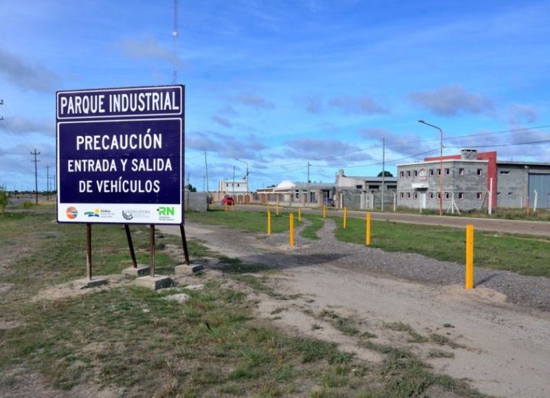 El Parque Industrial de Viedma suma infraestructura