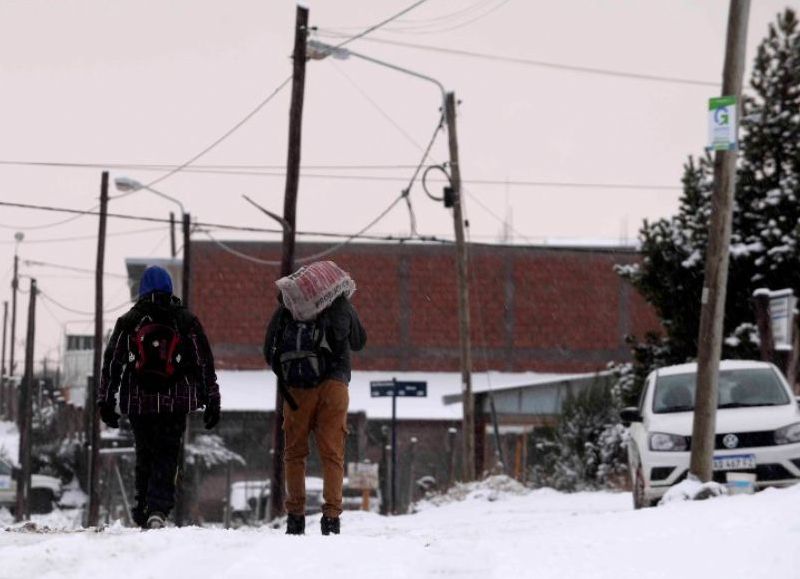 La provincia ayuda a los productores que fueron afectados por las nevadas