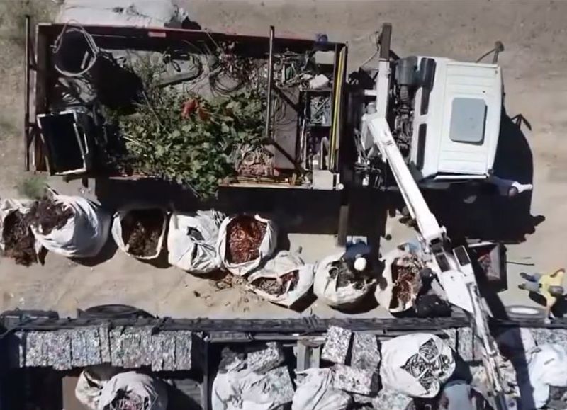 El gobernador Weretilneck reglamentó una ley para frenar el robo de cobre y otros metales