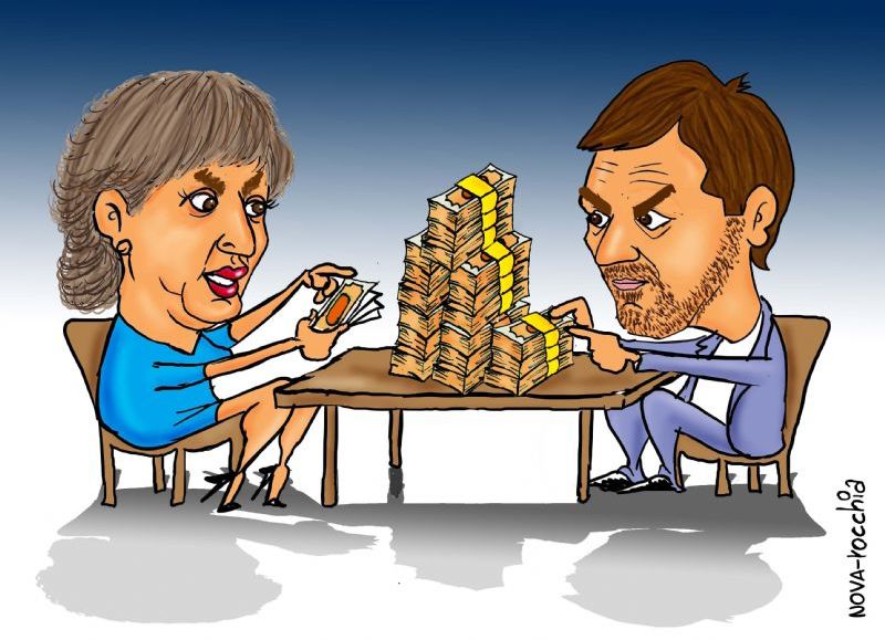 La gobernadora y el ministro manejan los fondos de la Provincia a su antojo