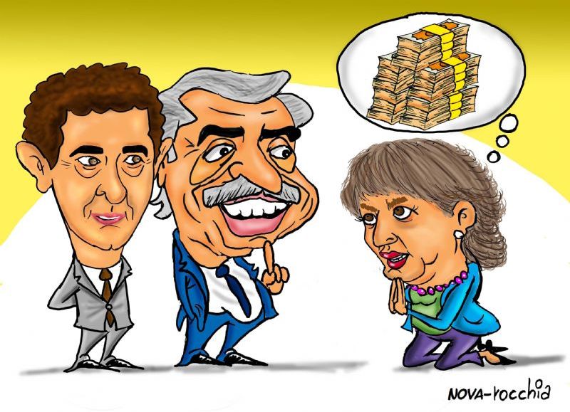 Arabela Carreras no llega a pagar aguinaldos y acudió a Nación para un salvataje