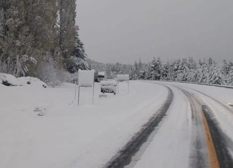 Alerta naranja: un temporal de nieve azota la cordillera